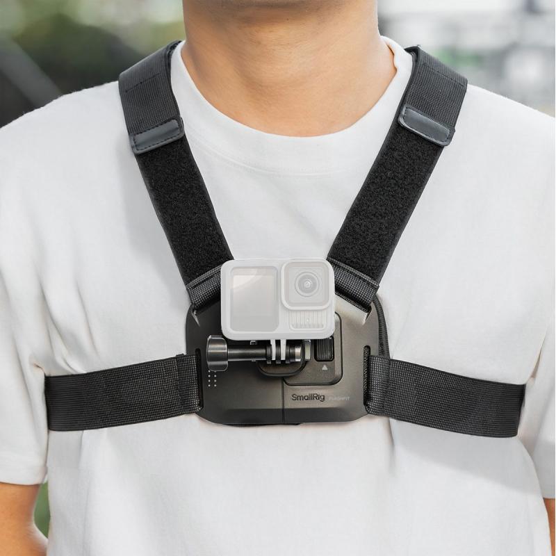 SmallRig 720 Quick Release Chest Strap Mount For Action Camera