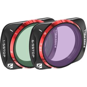 Freewell Osmo Pocket 3 Variable ND 1-5 Stop 6-9 Stop Filters - 2pack
