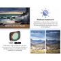 Freewell Osmo Pocket 3 Variable ND 1-5 Stop 6-9 Stop Filters - 2pack