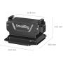 SmallRig 014 Bidirectional Attachable Mount To ArcaSwiss Adapter For DJI Osmo