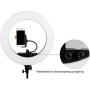 Caruba Round Vlogger LED Set w/ Bag - Black