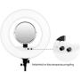 Caruba Round Vlogger LED Set w/ Bag - White
