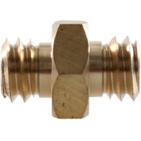 StudioKing Spigot Verloopnippel MC-1060A 3/8&amp;quot; Male 3/8&amp;quot; Male