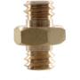 StudioKing Spigot Verloopnippel MC-1060A 3/8&amp;quot; Male 3/8&amp;quot; Male