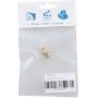 StudioKing Spigot Verloopnippel MC-1060A 3/8&amp;quot; Male 3/8&amp;quot; Male