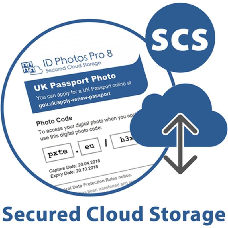 Pixel-Tech Idphotos Beveiligde Cloud Opslag Service 1 Jaar