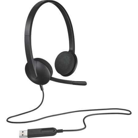 Logitech H340 Stereofonisch Hoofdband Black Headphone