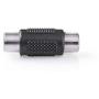 Nedis Mono-Audio Adapter RCA F-RCA F BK