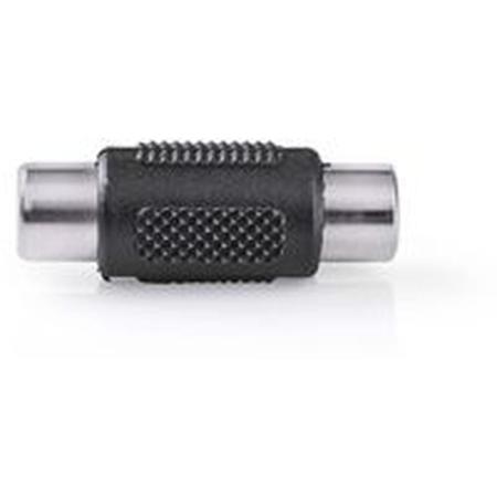 Nedis Mono-Audio Adapter RCA F-RCA F BK