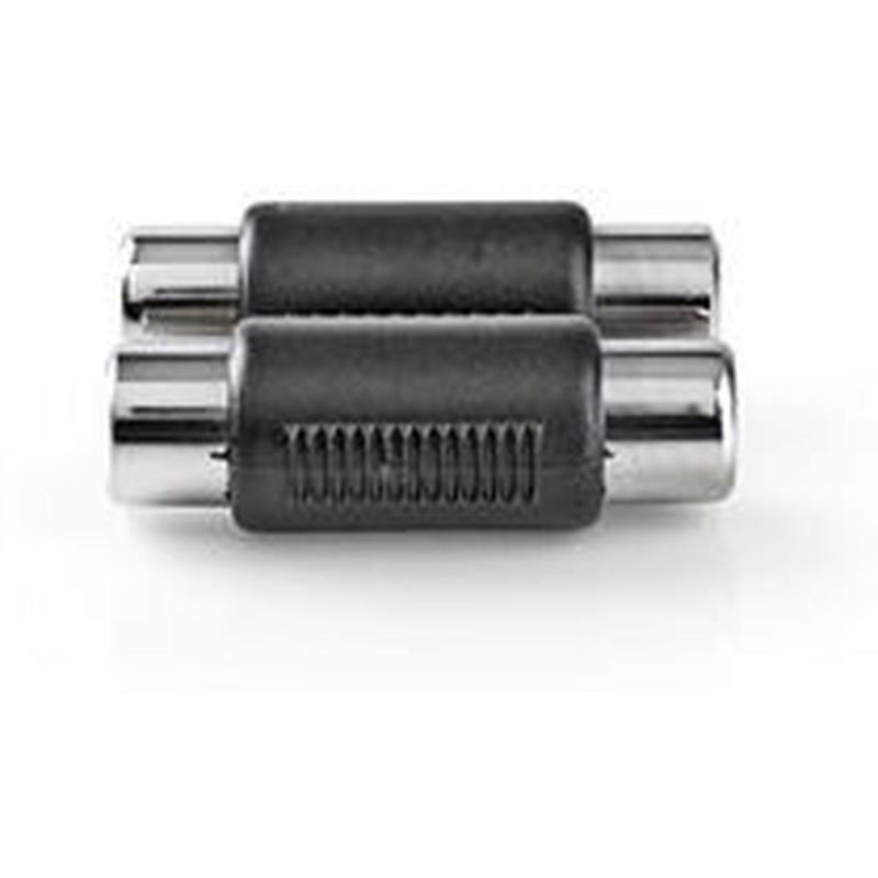 Nedis Stereo-Audio Adapter 2X RCA F-2X RCA F BK