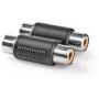 Nedis Stereo-Audio Adapter 2X RCA F-2X RCA F BK