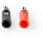 Nedis Banaanstekkerset Banana Plug M-4 Pieces BK/Red