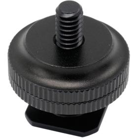 Caruba Hot Shoe Adapter Uni Hot Shoe &amp;gt; 1/4&amp;quot; Male (w/ Spacer)