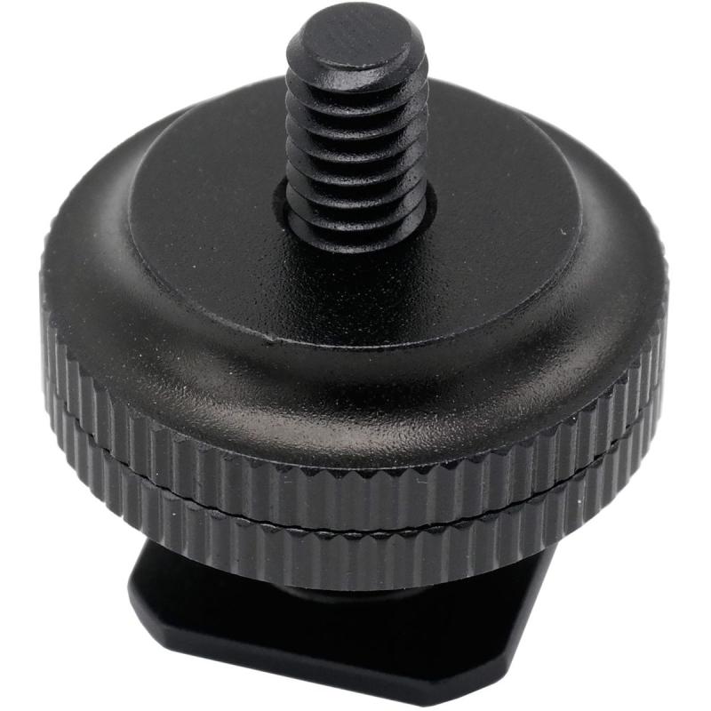 Caruba Hot Shoe Adapter Uni Hot Shoe &amp;gt; 1/4&amp;quot; Male (w/ Spacer)