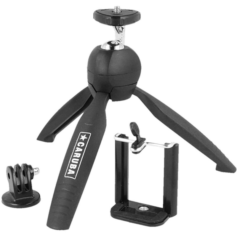 Caruba ORBIT15 Ministatief w/ Phoneholder &amp;amp; GoPro Holder