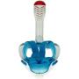 Caruba Fullface Snorkelmask SW Foldable+actioncamm BL L/XL