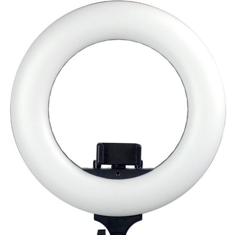 Caruba Round Vlogger 12 inch LED Set w/ Bag - Black