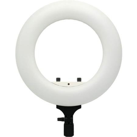 Caruba Round Vlogger 12 inch LED Set w/ Bag - White