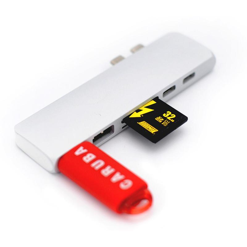 Caruba Duo Hub For USB C Grey