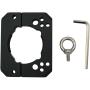 Caruba Ronins Clamp w/ 1/4 3/8 Screw For Mounting Mic/LED