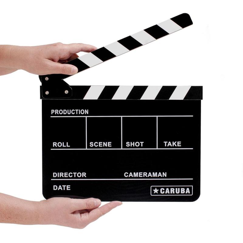Caruba Professional Director Clapper Black/BW