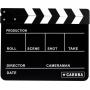 Caruba Professional Director Clapper Black/BW