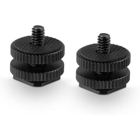 SmallRig 1631 Cold Shoe Adap w/ 3/8 To 1/4 Thread(2pcs)