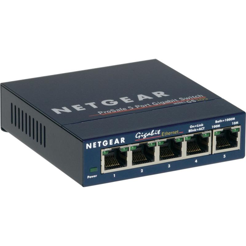 Netgear Prosafe 5 Port Gigabit Desktop Switch