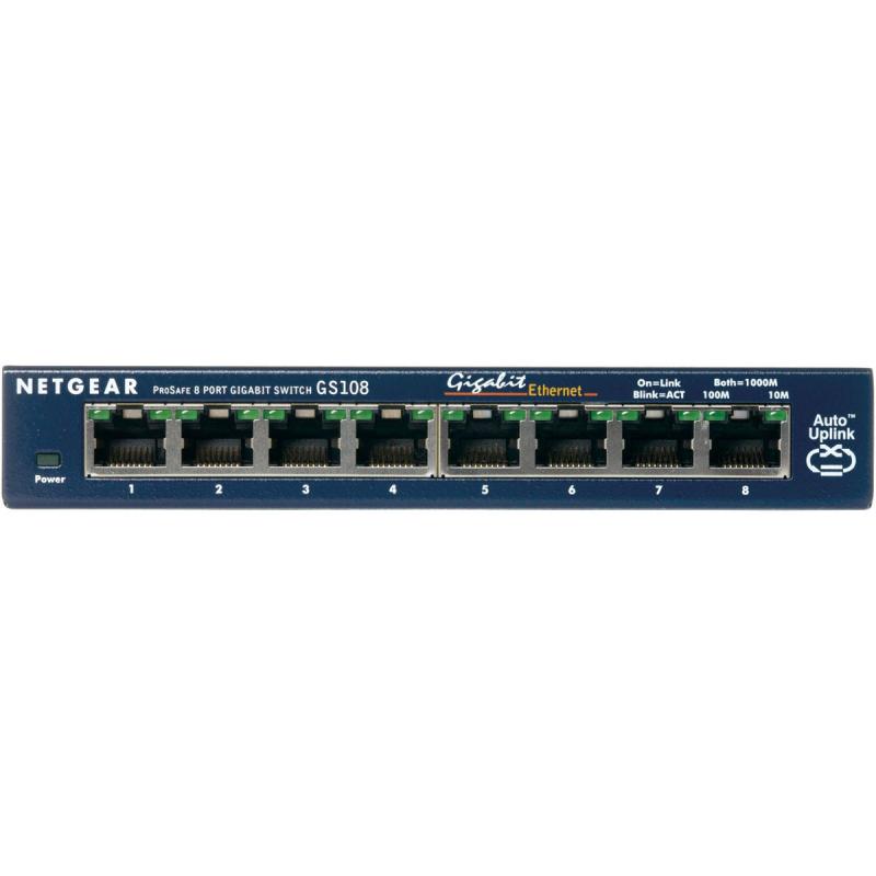 Netgear Prosafe 8 Port Gigabit Desktop Switch