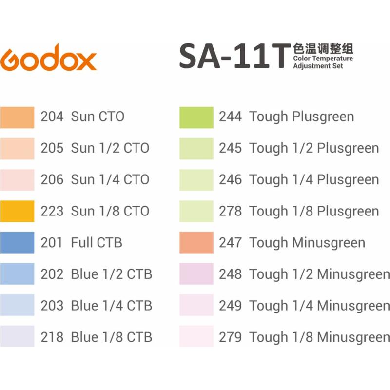 Godox Colour Temperature Adjustment Set V SA-11T