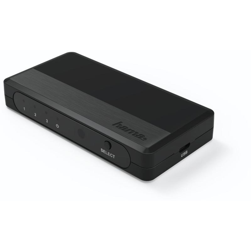 Hama HDMI-Splitter 3 Input - 1 Output