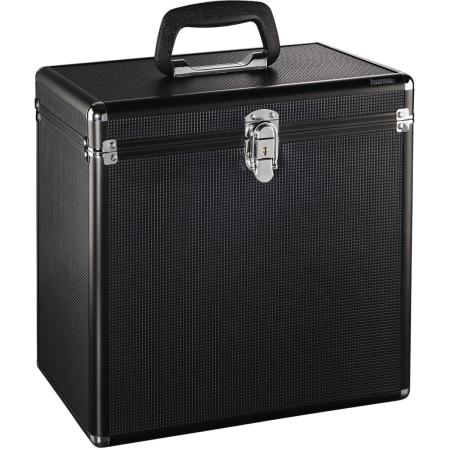 Hama LP Case 50 Alu-Look Black
