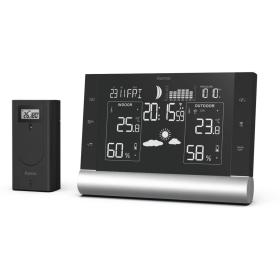 Hama Weather Station Black Line Plusblack
