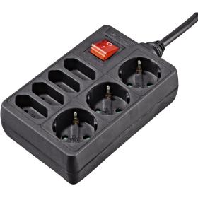 Hama Power Strip 7 Fold w/ Switch 1.4 Meter