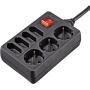 Hama Power Strip 7 Fold w/ Switch 1.4 Meter