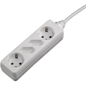Hama Power Strip 4 Fold 2 Euro - 2 Shuko 1.4METER