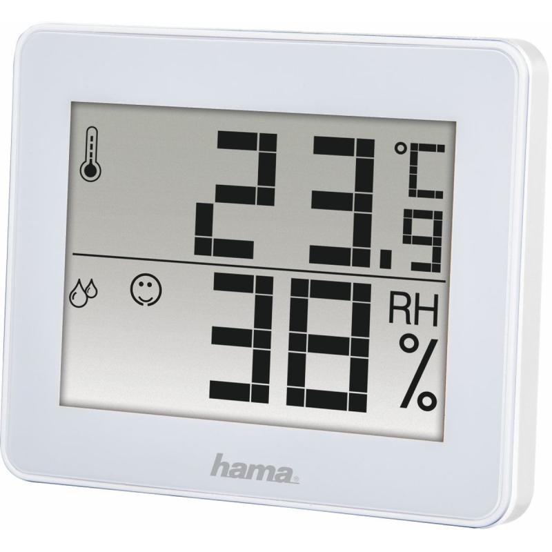 Hama Thermo/Hygrometer TH-130 White