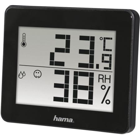 Hama Thermo/Hygrometer TH-130 Black