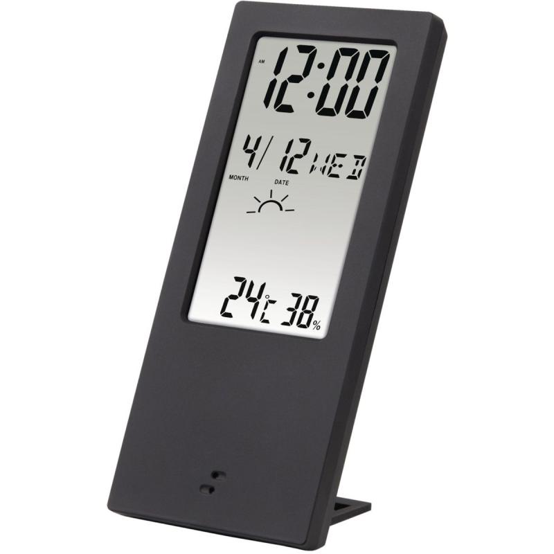 Hama Thermometer/Hygrometer TH-140 w/ Weerindicatie Black