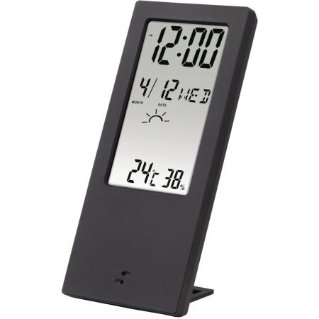 Hama Thermometer/Hygrometer TH-140 w/ Weerindicatie Black
