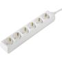 Hama Power Strip 6-Fold 1.4m White per 15Pcs