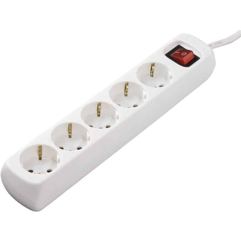 Hama Power Strip 5 Fold w/ Switch