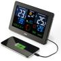 Hama Weather Station w/ LED-Colour Display w/ USB-Charging
