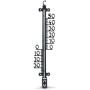 Hama In/Outdoor Thermometer Tree Structure 26cm Analog