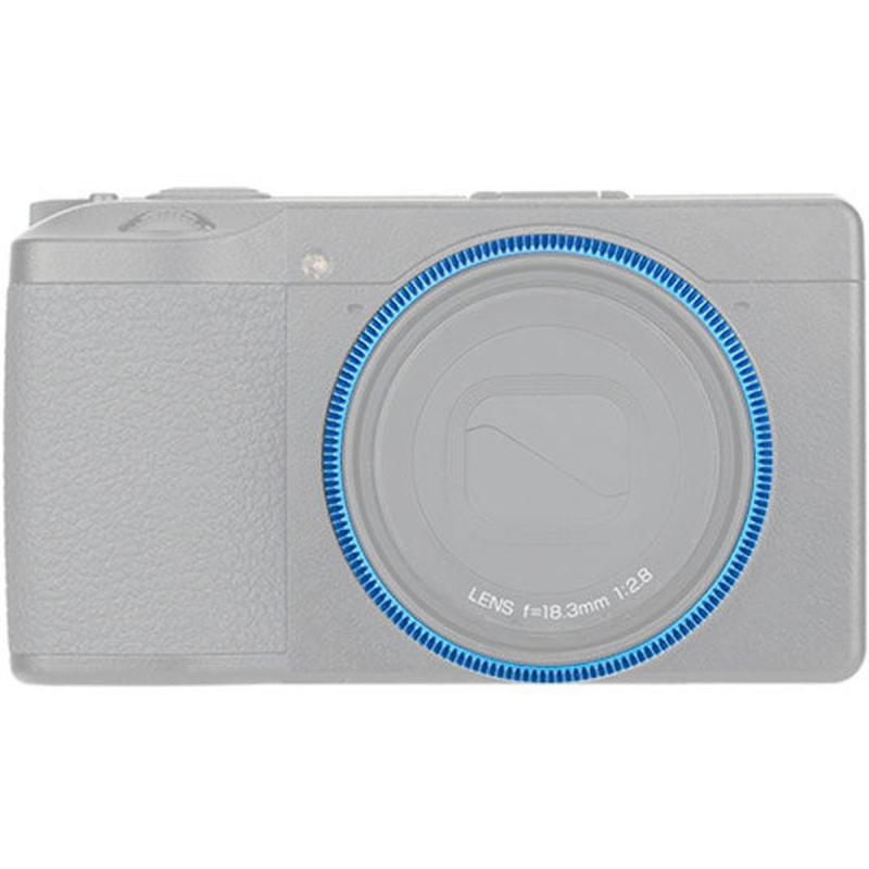 JJC RN-GR3 Blue Lens Decoration Ring For Ricoh Griii