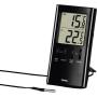 Hama LCD-Thermometer T-350 Black