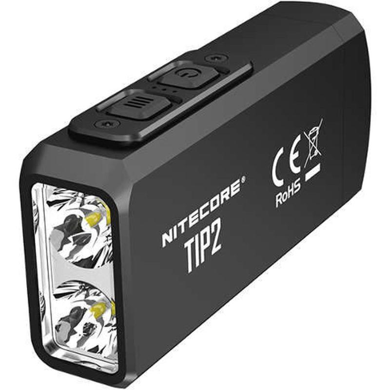 Nitecore TIP2 Dual-Core Magnetic Keychain Light