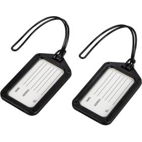 Hama Travel Naamkaartjes For Bagage 2 Pieces Black