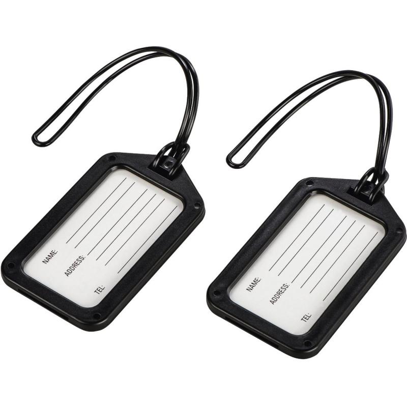Hama Travel Naamkaartjes For Bagage 2 Pieces Black