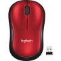 Logitech M185 Wireless Mouse Red EWR2